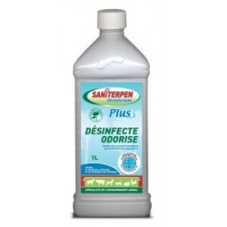 Saniterpen Plus 1L Désinfectant Animaux de Saniterpen - desinfectant pour animaux dans Hygiene rongeurs