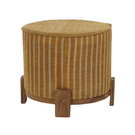 Repose pied brindisi ocre d52xh42cm de Jardinerie Bordeaux Libourne Gironde dans Chaise, fauteuil et pouf