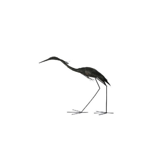 Heron marchant gm 100cm de Jardinerie Bordeaux Libourne Gironde dans Statue pour le jardin