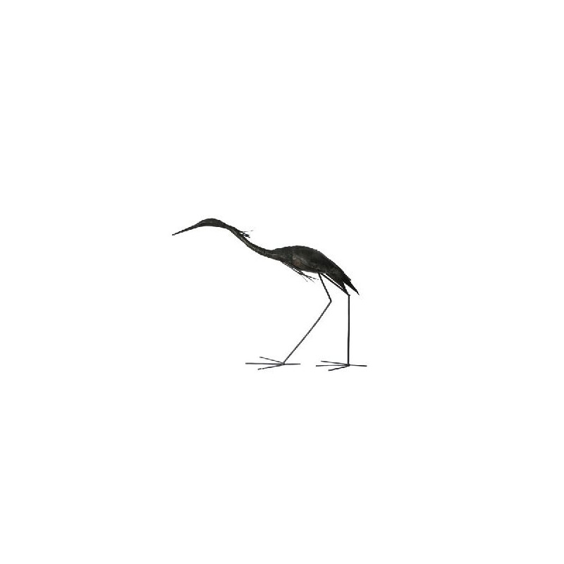 Heron marchant gm 100cm de Jardinerie Bordeaux Libourne Gironde dans Statue pour le jardin