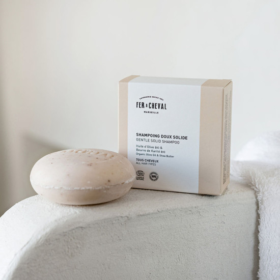 SHAMPOOING SOLIDE KARITE 100G de Savon de Marseille dans Savon noir, Savon de Marseille, Alep