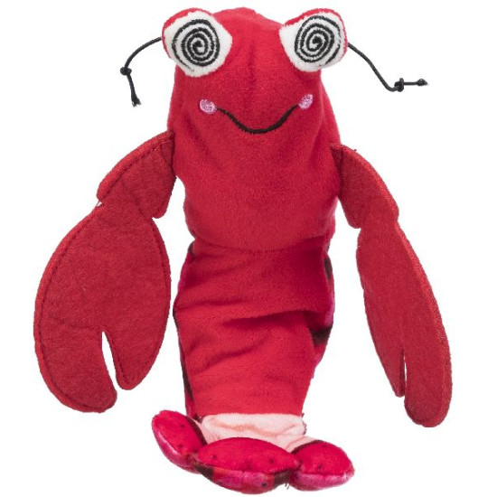 Homard frétillant en tissu catnip 23cm de Trixie - Produit pour animaux dans Jouets pour chats