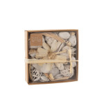 Potpourri odeur fleur et noix blanche 18x18x5.5 de J-Line by Jolipa - Déco intérieur dans Produits parfumés, huile essentiell...