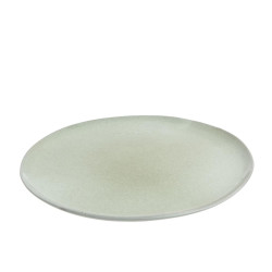 Assiette en ceramique menthe l (34x34x2.5cm) de J-Line by Jolipa - Déco intérieur dans Assiette