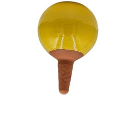 Ollas à planter jaune citron medium lutton de Poterie Lutton dans Arrosage ancestrale - Ollas