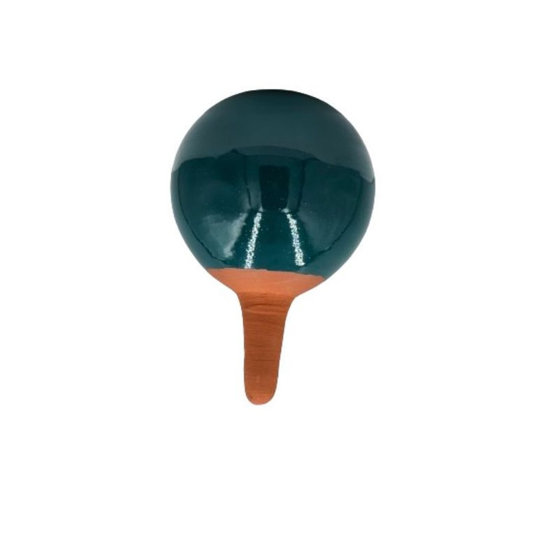 Ollas à planter bleu canard medium lutton de Poterie Lutton dans Arrosage ancestrale - Ollas