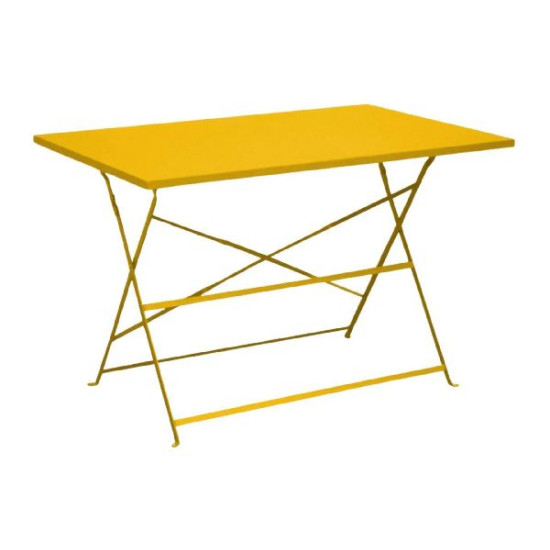 Gueridon cuba 110x70 miel de Proloisirs - Océo - table et fauteuil et mobilier de jardin dans Table de jardin