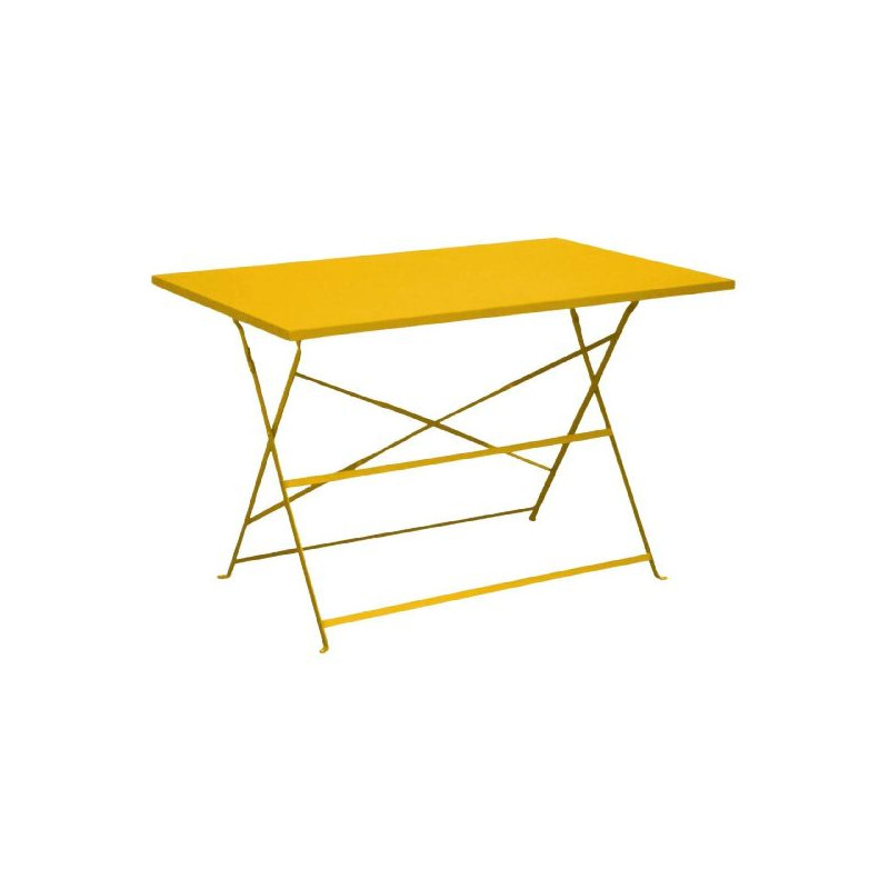 Gueridon cuba 110x70 miel de Proloisirs - Océo - table et fauteuil et mobilier de jardin dans Table de jardin