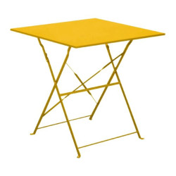 Gueridon Cuba 70x70 en Miel - Table Basse Design et Authentique de Proloisirs - Océo - table et fauteuil et mobilier de jardi...