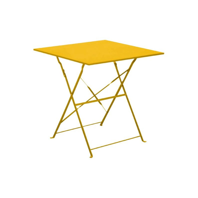 Gueridon Cuba 70x70 en Miel - Table Basse Design et Authentique de Proloisirs - Océo - table et fauteuil et mobilier de jardi...