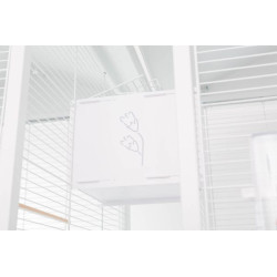 Tunnel connect volier chic blanc de Zolux - Produit pour animaux dans Volieres pour oiseaux