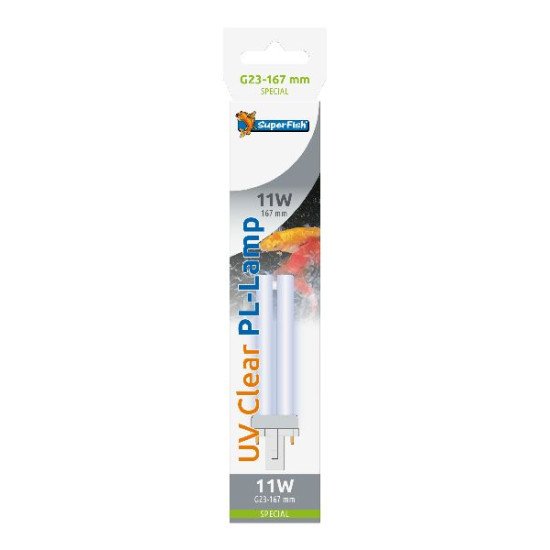 Ampoule uv 11w g23-105mm de Superfish - Aquadistri - accessoires pour aquarium et bassin dans UV pour bassin