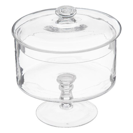 Bonbonniere a gateaux verre 1.8l de J-Line by Jolipa - Déco intérieur dans Portes bouteilles - Couverts - Vaisselles