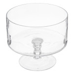 Bonbonniere a gateaux verre 1.8l de J-Line by Jolipa - Déco intérieur dans Portes bouteilles - Couverts - Vaisselles