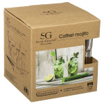 Coffret mojito 13p de J-Line by Jolipa - Déco intérieur dans Portes bouteilles - Couverts - Vaisselles
