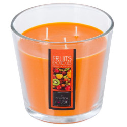 Bougie parfumee nina fruits exotiques 500g de J-Line by Jolipa - Déco intérieur dans Bougie parfumée