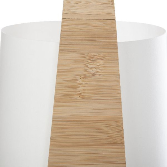 Lampe bambou rex blanc h35 de J-Line by Jolipa - Déco intérieur dans Eclairages - Luminaires - Lampes