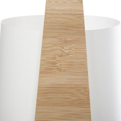 Lampe bambou rex blanc h35 de J-Line by Jolipa - Déco intérieur dans Eclairages - Luminaires - Lampes