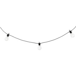 Guirlande led solaire 10ampoule l500 de J-Line by Jolipa - Déco intérieur dans Eclairage Solaire de jardin