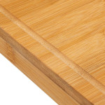 Set fromage bambou 5p 30x30 de J-Line by Jolipa - Déco intérieur dans Portes bouteilles - Couverts - Vaisselles