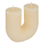 Bougie u demi iv 11x12 de J-Line by Jolipa - Déco intérieur dans 🕯️ Bougies et encens