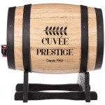 Distributeur vin tonneau 5.5l de J-Line by Jolipa - Déco intérieur dans Portes bouteilles - Couverts - Vaisselles