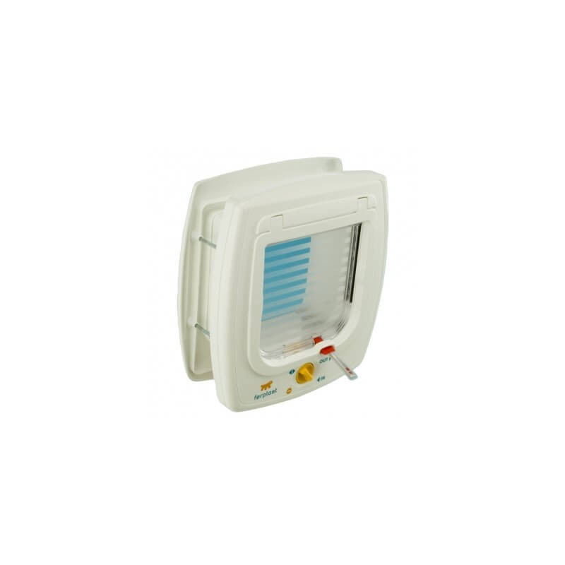 CHATIERE SWING7 SET 4VOIES BLANC de Ferplast - cage pour oiseaux et rongeurs dans Chatieres pour portes