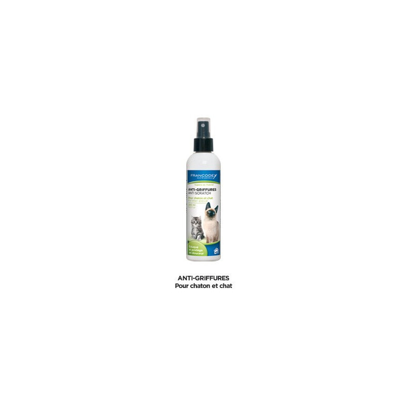 ANTI GRIFFURES CHAT 200ML de Francodex - anti puce et soin pour chien et chat dans Hygiene pour chats