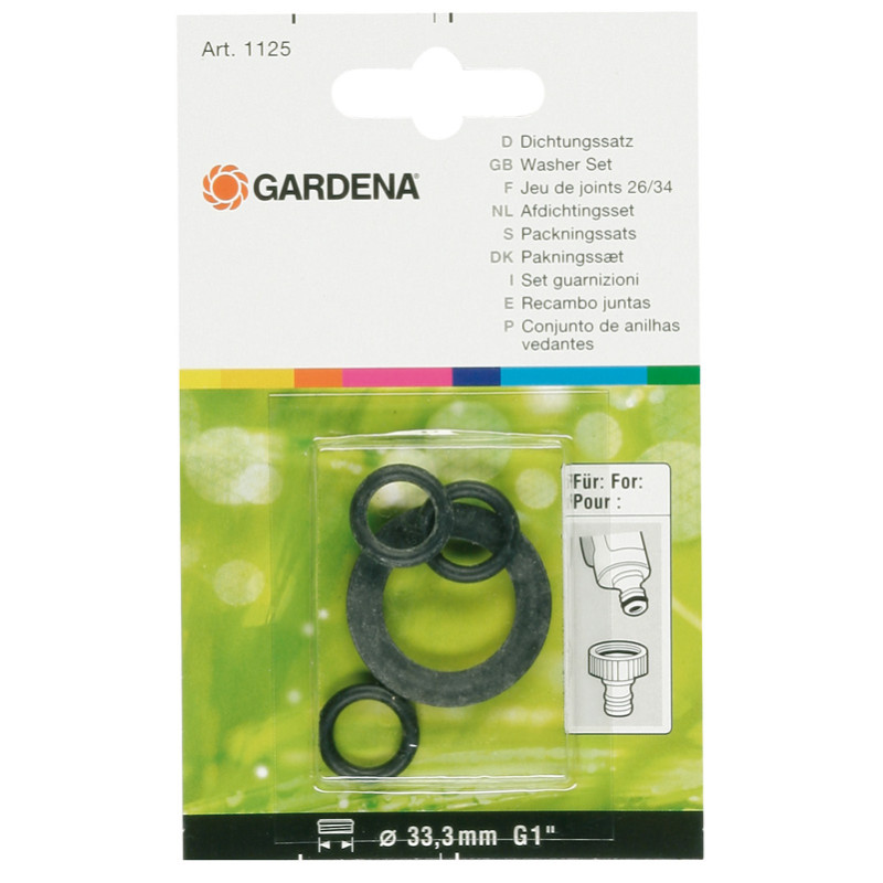 JEU DE JOINTS UNIVERSELS GARDENA de Gardena - Arrosage goutte à goutte - Outillages  dans Raccord d'arrosage