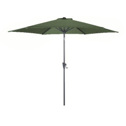 Parasol droit tilt ø300 grey kaki de Proloisirs - Océo - table et fauteuil et mobilier de jardin dans 🏖️ Parasol pour l'exter...