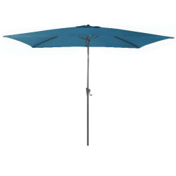 Parasol droit tilt 3x2 grey bleu de Proloisirs - Océo - table et fauteuil et mobilier de jardin dans 🏖️ Parasol pour l'exterieur
