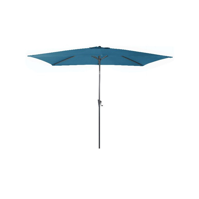 Parasol droit tilt 3x2 grey bleu de Proloisirs - Océo - table et fauteuil et mobilier de jardin dans 🏖️ Parasol pour l'exterieur
