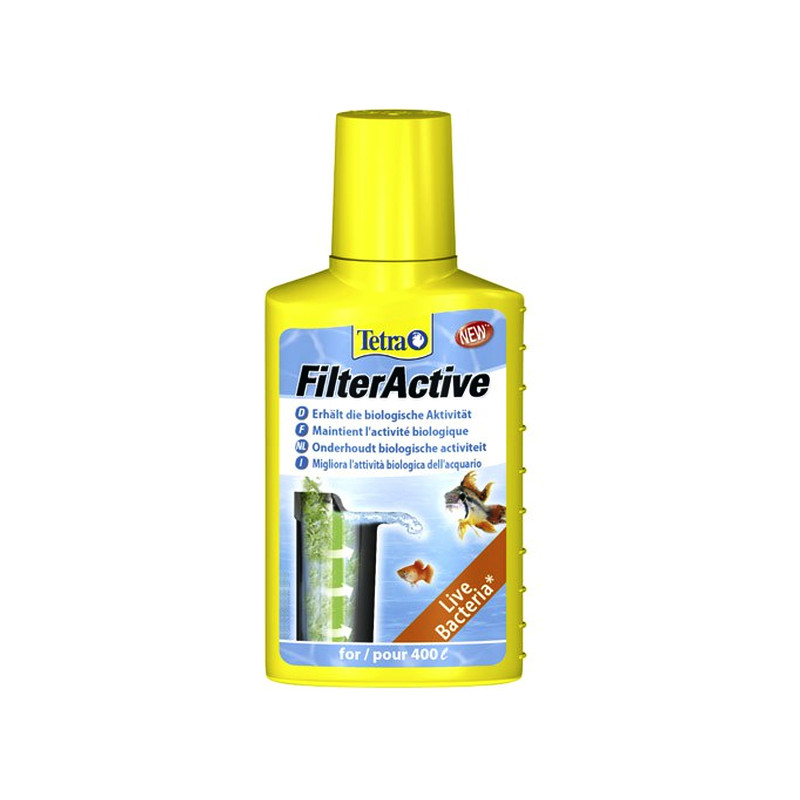 TETRA FILTERACTIVE 100ML de Tetra - Tetra pond - Nourriture pour poissons dans Equilibre de l'eau de l'aquarium
