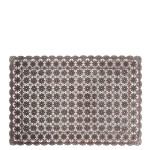 Set de table chocolat deco florale 36x53cm de Jardinerie Bordeaux Libourne Gironde dans Set de table