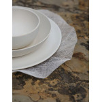 Sous-plat volant couleur creme d35cm de Jardinerie Bordeaux Libourne Gironde dans Plat, plateau et dessous de plat