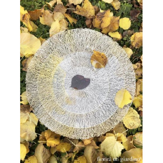Set de table tresse argente d38cm de Jardinerie Bordeaux Libourne Gironde dans Set de table