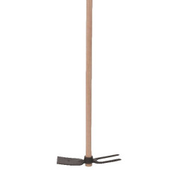Serfouette forgee p&f + manche teragile de Teragile - produits pour le jardin dans Petits outils pour le jardin