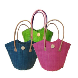 Sac seau anses cuir de Jardinerie Bordeaux Libourne Gironde dans Chariot et sac shopping