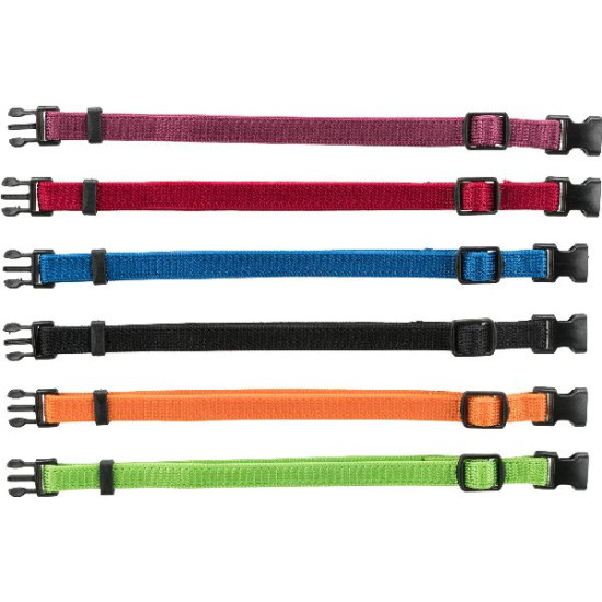 /Collier chiot s-m 17-25 cm/10 mm couleur variée de Trixie - Produit pour animaux dans Colliers pour chien