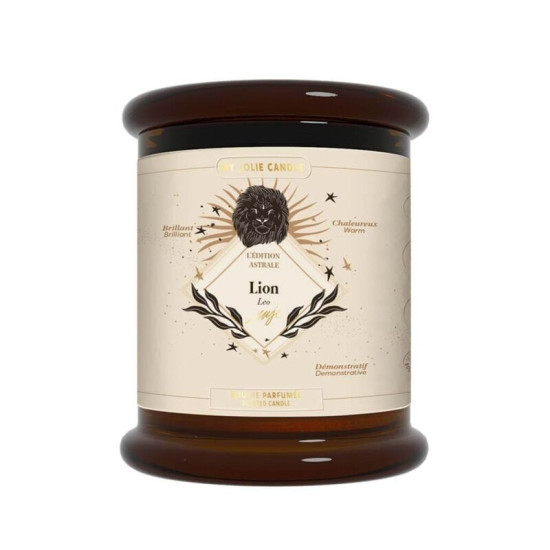 Bougie astrale lion 300g de My jolie candle dans Bougie parfumée
