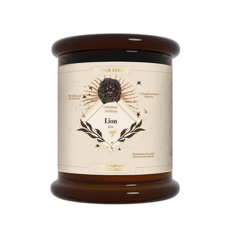 Bougie astrale lion 300g de My jolie candle dans Bougie parfumée