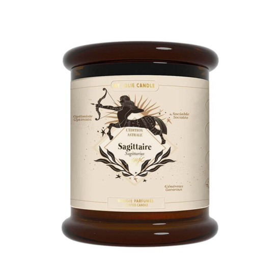 Bougie astrale sagittaire 300g de My jolie candle dans Bougie parfumée