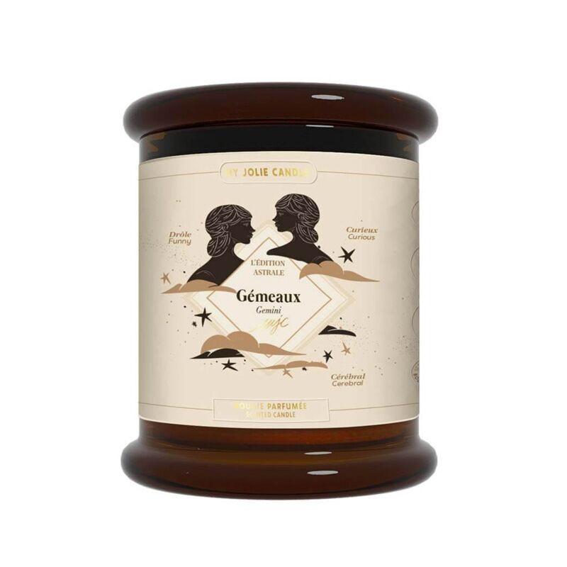 Bougie astrale gemeaux 300g de My jolie candle dans Bougie parfumée