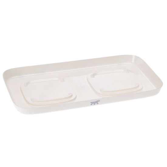 Plateau de proprete glam tray xs taupe de Ferplast - cage pour oiseaux et rongeurs dans Gamelles, distributeurs et fontaines ...