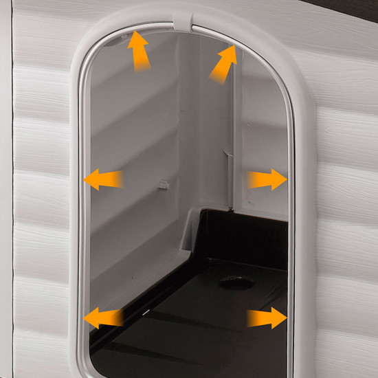 Dogvilla 110 - niche plastique de Ferplast - cage pour oiseaux et rongeurs dans Niches pour chiens