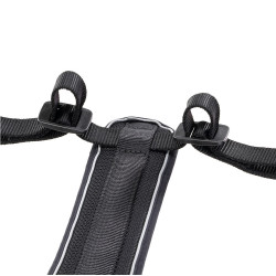 Genius p ex large - harnais noir de Ferplast - cage pour oiseaux et rongeurs dans Harnais pour chien