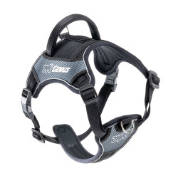 Genius p medium - harnais noir de Ferplast - cage pour oiseaux et rongeurs dans Harnais pour chien