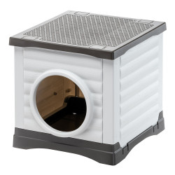 Petvilla 50 - habitat en plastique de Ferplast - cage pour oiseaux et rongeurs dans Niches pour chiens