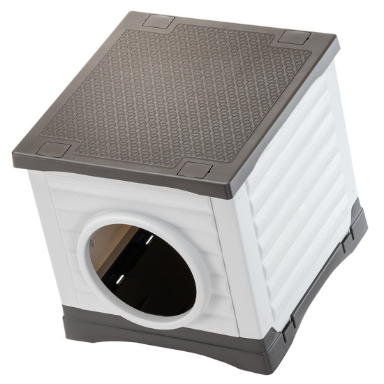 Petvilla 50 - habitat en plastique de Ferplast - cage pour oiseaux et rongeurs dans Niches pour chiens