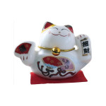 chat maneki neko en porcelaine de Herboristerie et Esotérisme à Libourne dans 💎 Bijoux et accessoires ésotériques